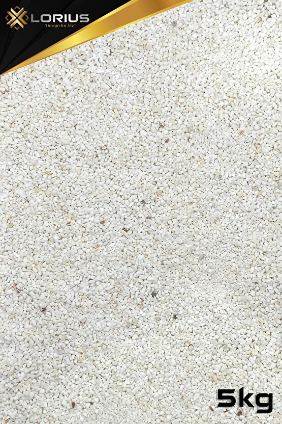 5kg Beyaz 1.5-3mm Boyutunda Dolamit Akvaryum Kumu