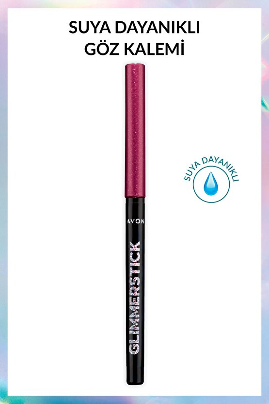 Glimmersticks Pırıltılı Asansörlü Suya Dayanıklı Göz Kalemi Fuchsia