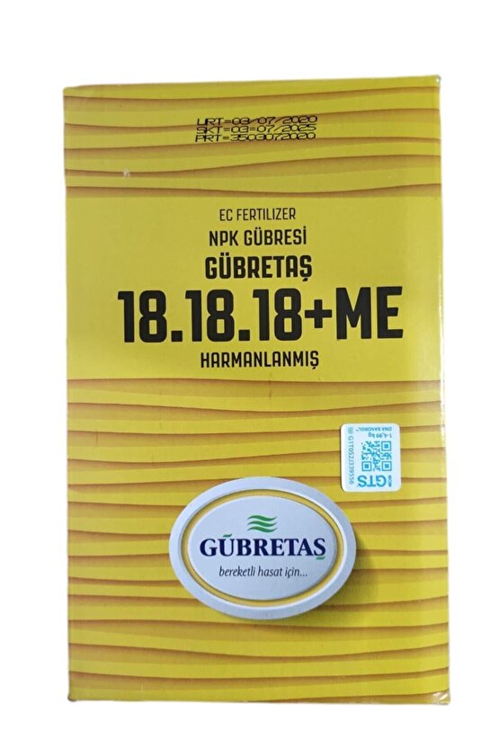 18-18-18 Mikro Elementli Azot Fosfor Potasyum Ağaç Bitki Meyve Sebze Çiçek Npk Gübresi 1 Kg