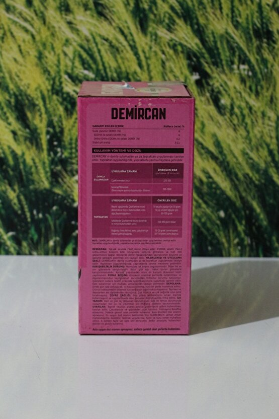 Yüksek Oranda Demir Içerikli Toz Gübre Demircan - 1 Kg