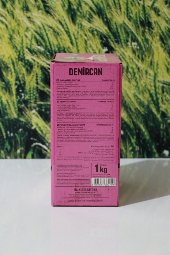 Yüksek Oranda Demir Içerikli Toz Gübre Demircan - 1 Kg