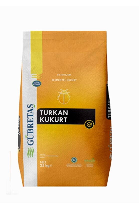 Türkan Kükürt 25 Kg