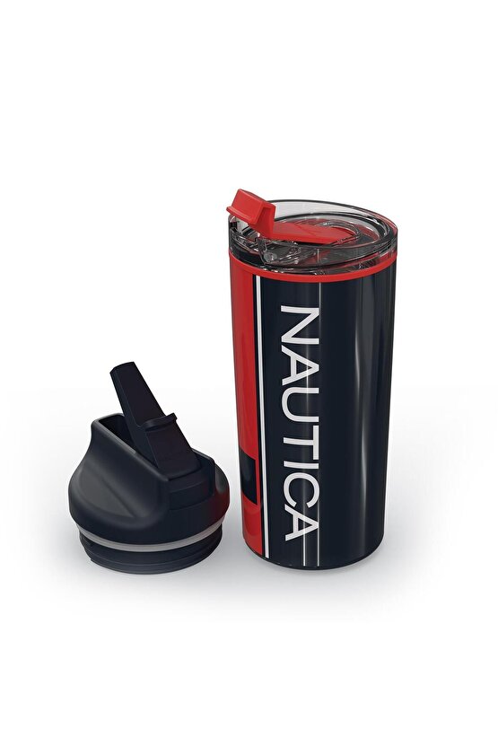 Sport Termos Paslanmaz Çelik 950ml Lacivert Kırmızı