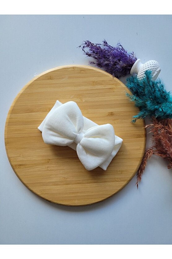 Kız Bebek & Çocuk Fiyonklu Bandana