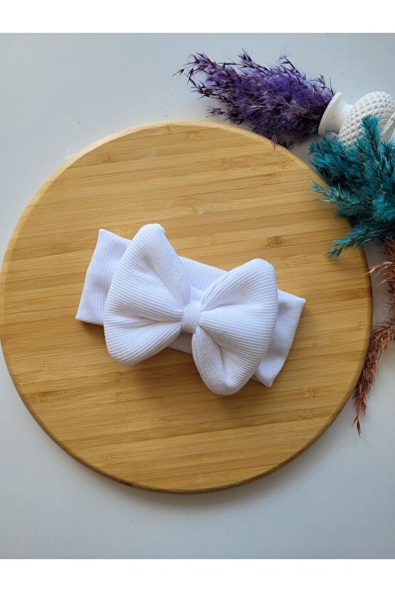 Kız Bebek & Çocuk Fiyonklu Bandana