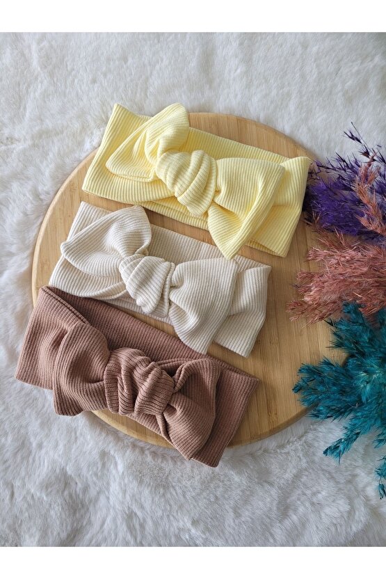 Kiz Çocuk Ribana Bandana 3lü Set
