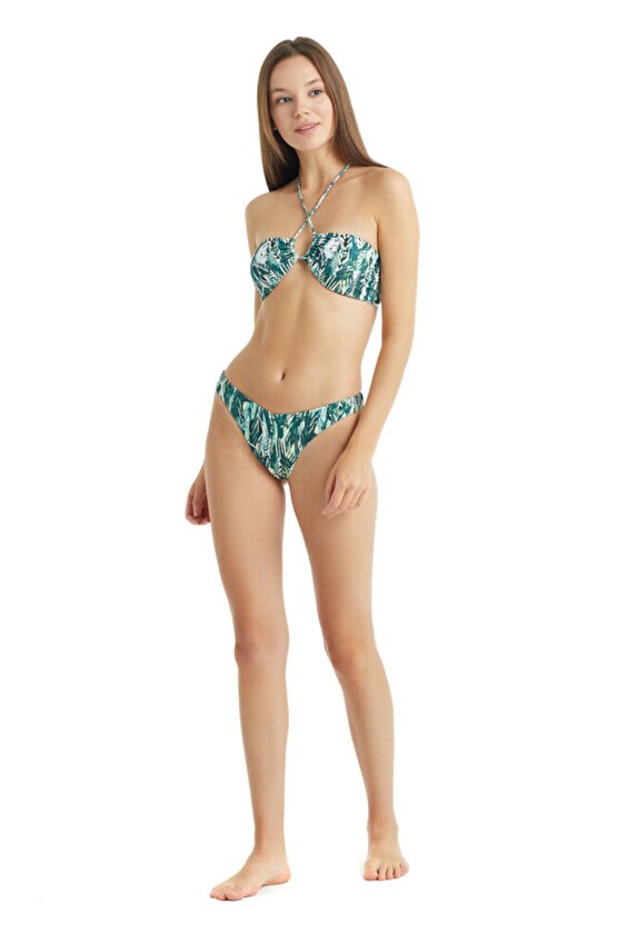 Kadın Bikini Üst 10319 - Desenli
