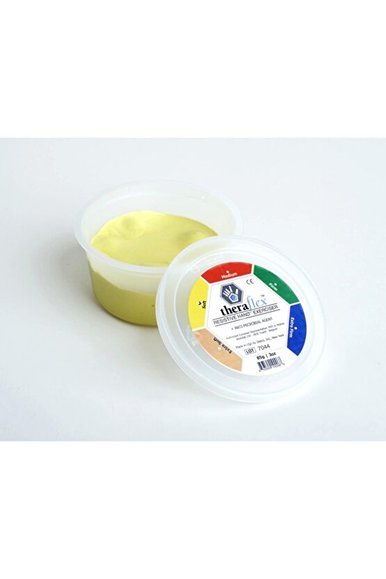Theraflex Putty El Egzersiz Hamuru Sarı Renk (hafif) 85 Gr