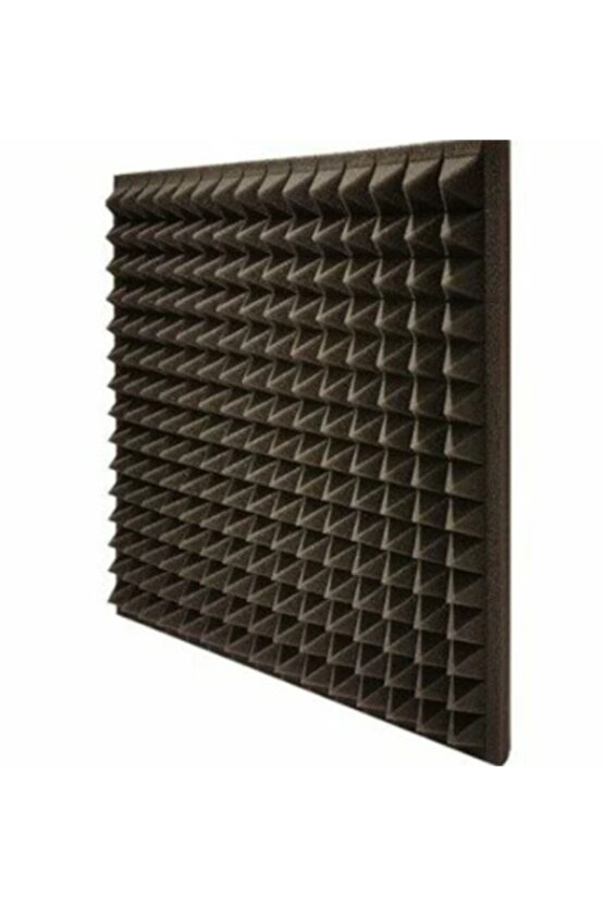 Türkeli Ses Yalıtımı Akustik Piramit Süngeri Kendinden Yapışkanlı 40mm 50x50
