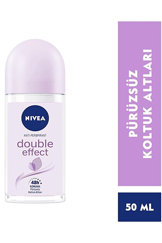 Double Effect Mor Düşler Roll-on Deodorant 50 ml Kadın