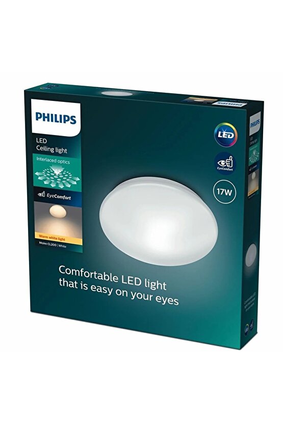 Moire Tavan Lambası 17 W 2700k Warm White Gün Işığı Cl200  Led Plofonyer Tavan Lambası