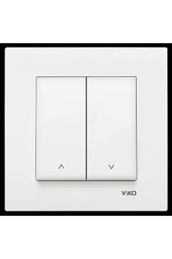 Karre Sıva Altı Jaluzi Kumanda Anahtarı (Beyaz I Krem)_Viko by Panasonic