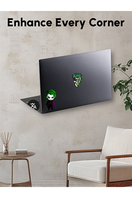 Jokey Sticker hahaha Sticker Motorsiklet Kask Laptop