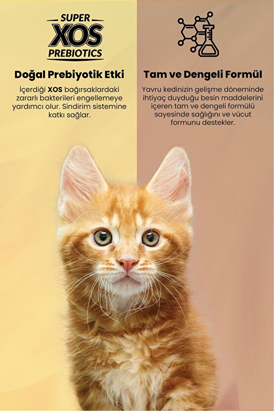 Plus Kitten Tavuklu Yavru Kedi Maması 1,5 Kg