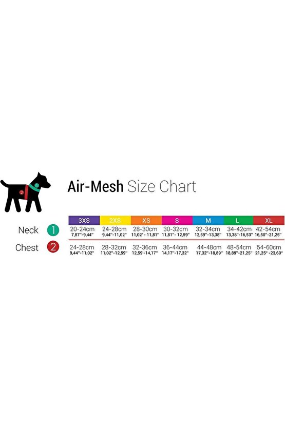 Air-mesh Harness Köpek Göğüs Tasması Okyanus Mavi L