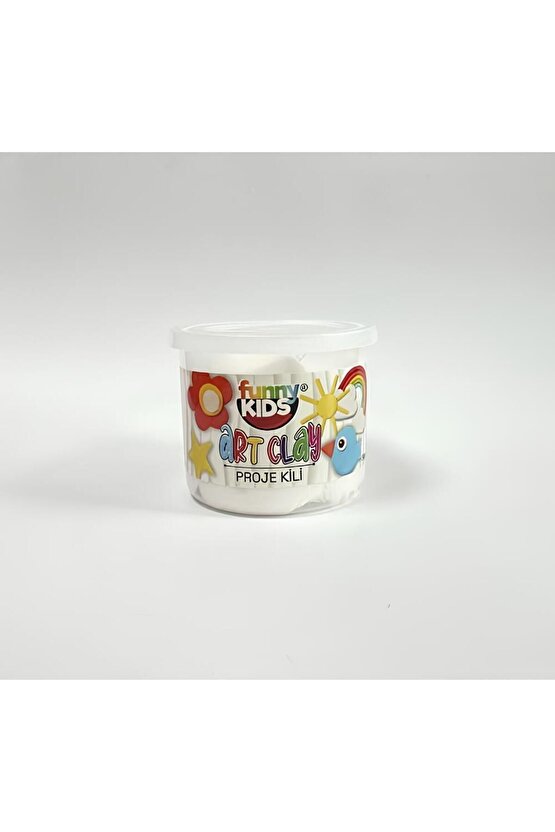 Funny Kids Art Clay Proje Kili 40cc Beyaz 550