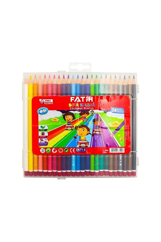 Fatih 24 Renk Çantalı Kuru Boya 33290