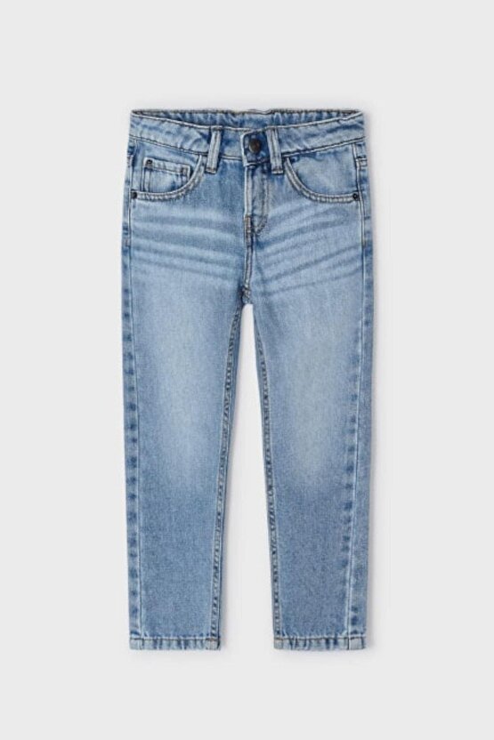 Erkek Çocuk 3-9 Yaş Straight Fit Denim Pantolon 3544