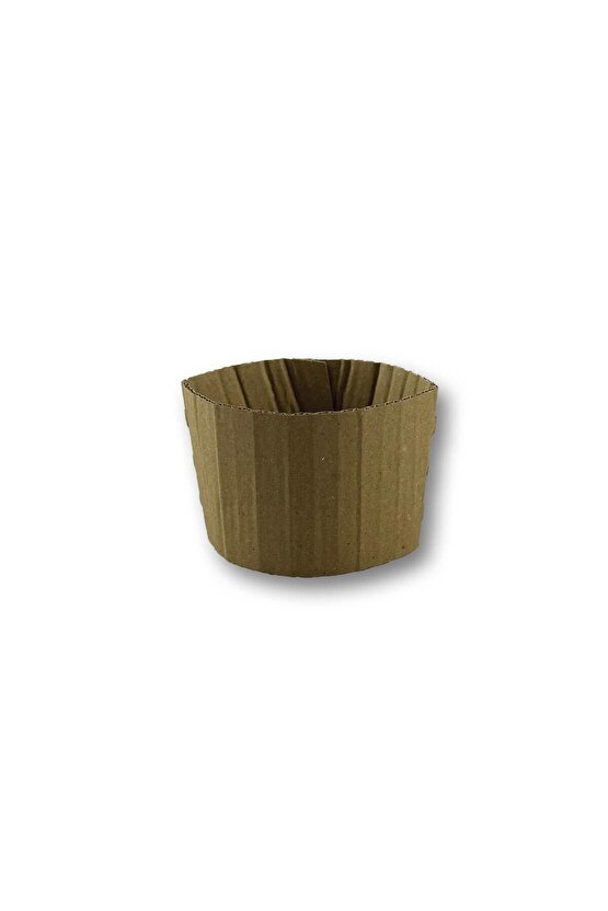 14-16 Oz Kraft Bardak Tutacağı Kılıfı Sleeve 100 Adet