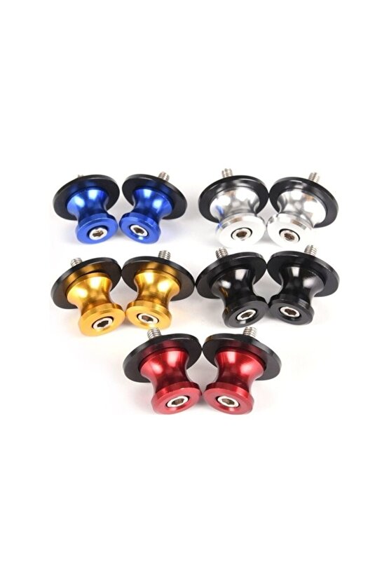 Motosiklet Sehpa Kaldırma Aparatı Takozu 6 Mm Nikel