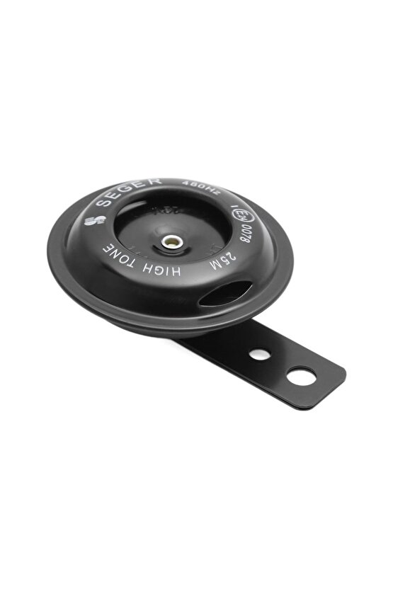 Motorsiklet Kornası 12 Volt  Küçük Kafa  Siyah