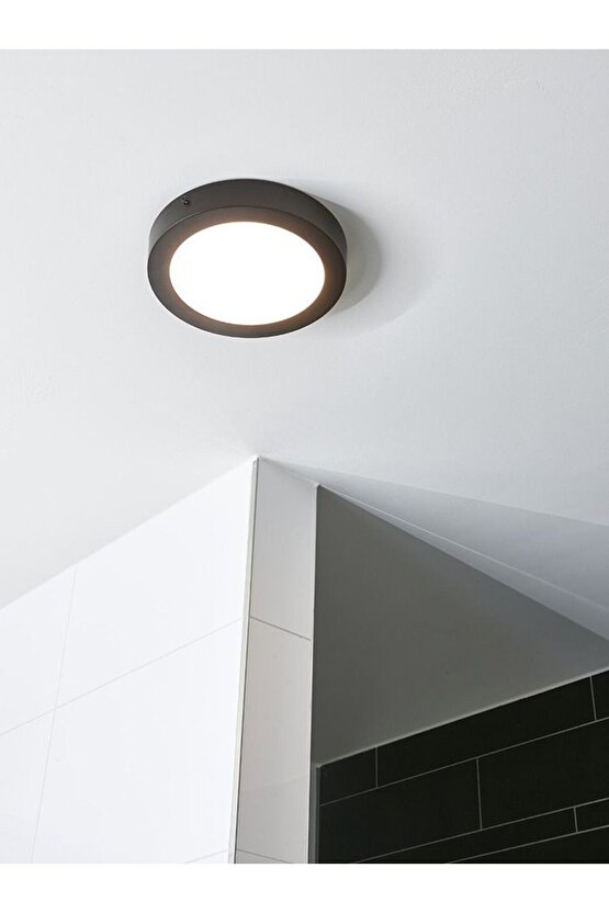 24 Watt Günışığı Ledli, Çok Kaliteli Sıva Üstü Metal Kasa Tavan Armatürü, 1700 Lümen 3000K Armatür