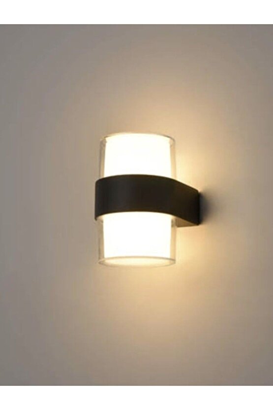 Elektrikle Çalışır, 10 Watt Günışığı Ledli ALÜMİNYUM Kasa Dış ve İç Mekan Led Apliki Modern Aplik