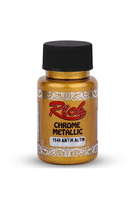 Chrome Metalik 50 Cc Antik Altın