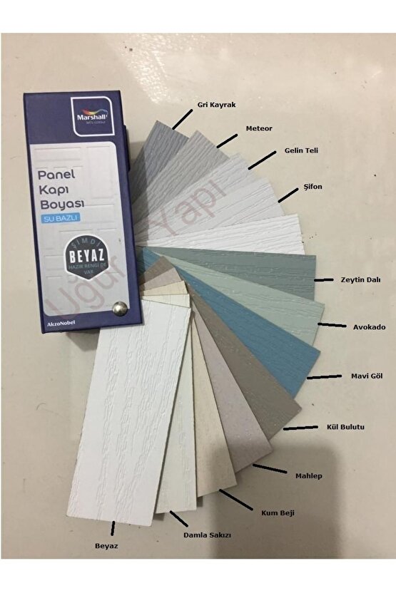 Su Bazlı Kokusuz Panel Kapı Boyası 2.5 Lt Beyaz (AMERİKAN PANEL KAPILARDA YÜKSEK ÖRTÜCÜLÜK)