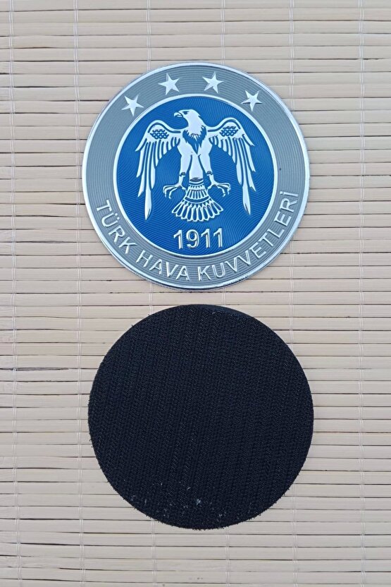 Turk Hava Kuvvetleri 1911 3D Termoplastik Silikon Kabartma Arma Pec Patch