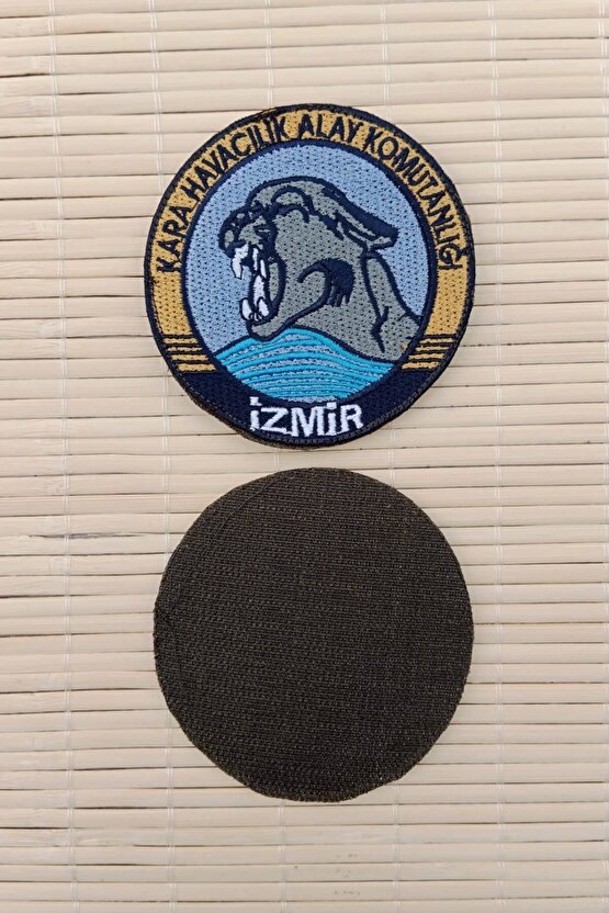 Kara Havacilik Alay Komutanligi izmir Yazili Nakis islemeli Arma Pec Patch
