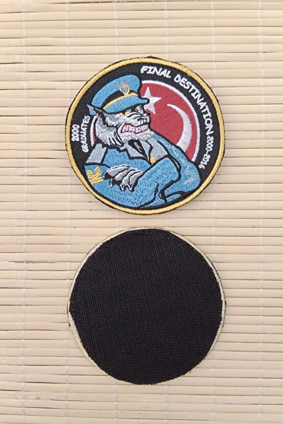 2000 graduates final destination 2000 2016 yazili nakis islemeli arma pec patch