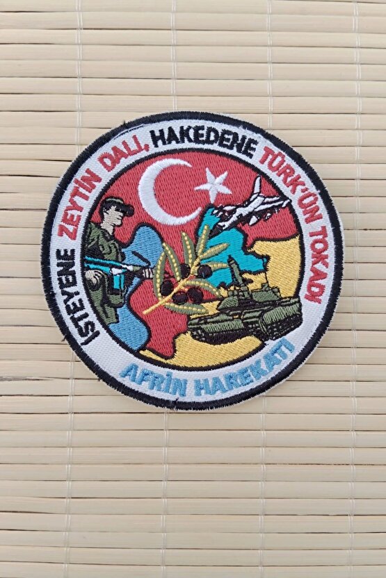 isteyene Zeytin Dali Hakedene Turkun Tokadi Afrin Harekati Nakis islemeli Arma