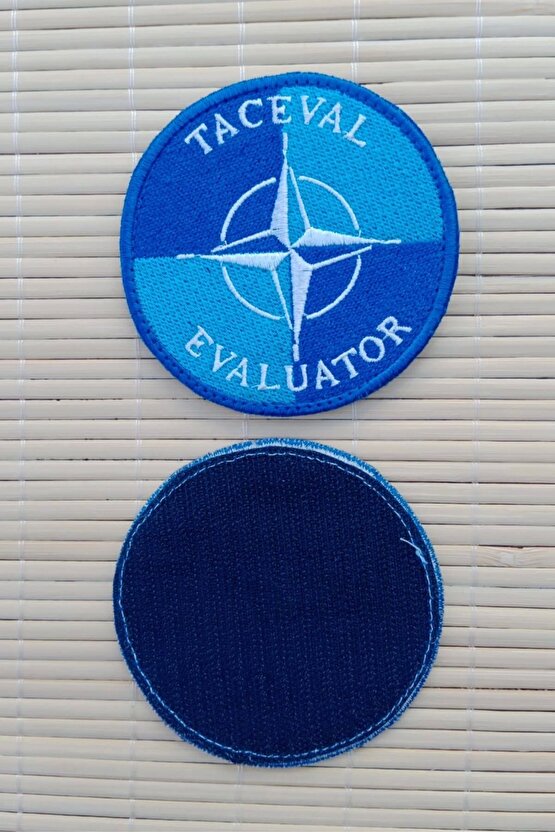 Taceval Evaluator Yazili Nakis islemeli Arma Pec Patch