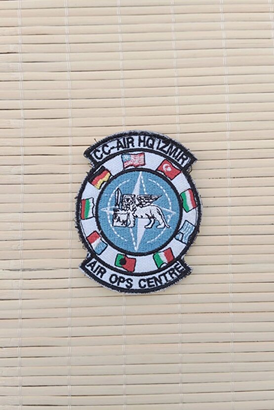 CC Air HG izmir air OPS Centre Yazili Nakis islemeli Arma Pec Patch