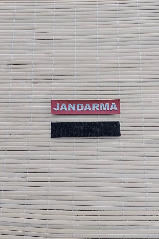 Jandarma Asayis Jandarma Yazisi 3d TPU Plastik Gogus Arma isimlik Patch Pec