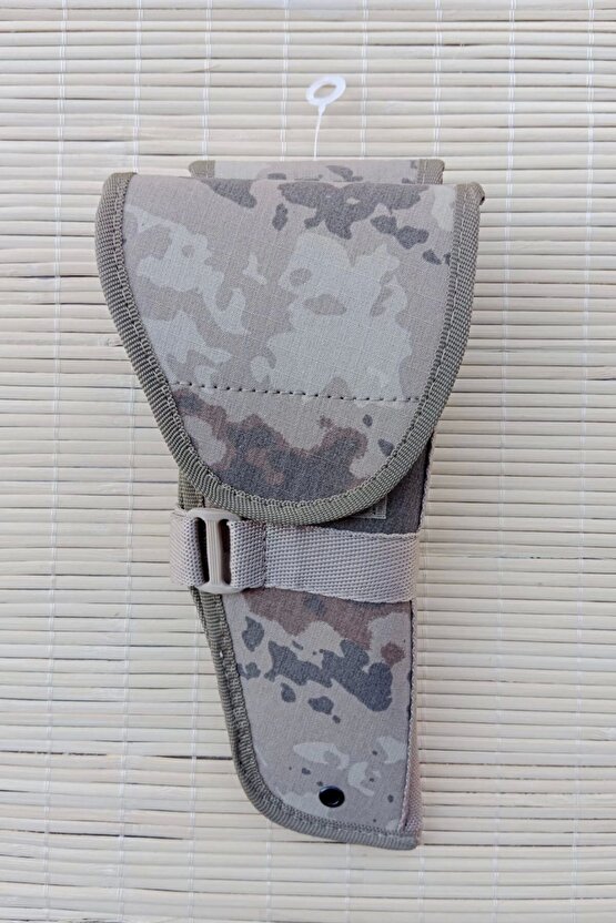 Sag El Jandarma Kamuflaj Renkli Cirtli Kapakli impertex Silah Kilifi