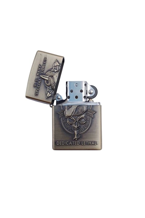 U.S NAVY Special Forces Dedicated Lethal yazili kabartmali Cakmak