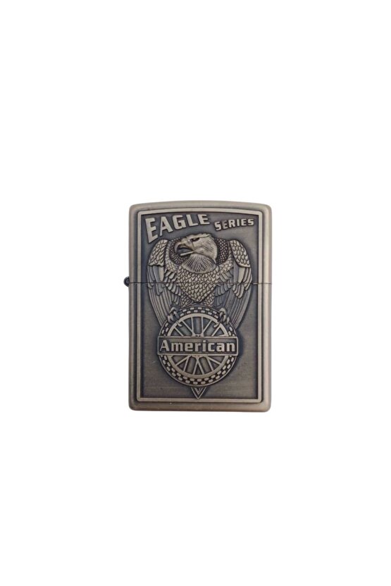 Sari renkli Eagle Series American yazili kabartmali Cakmak