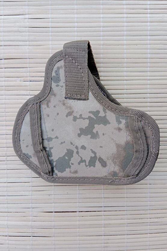 Sag El Jandarma Kamuflaj Yarim Kelebek Cirtli Emniyetli impertex Silah Kilifi
