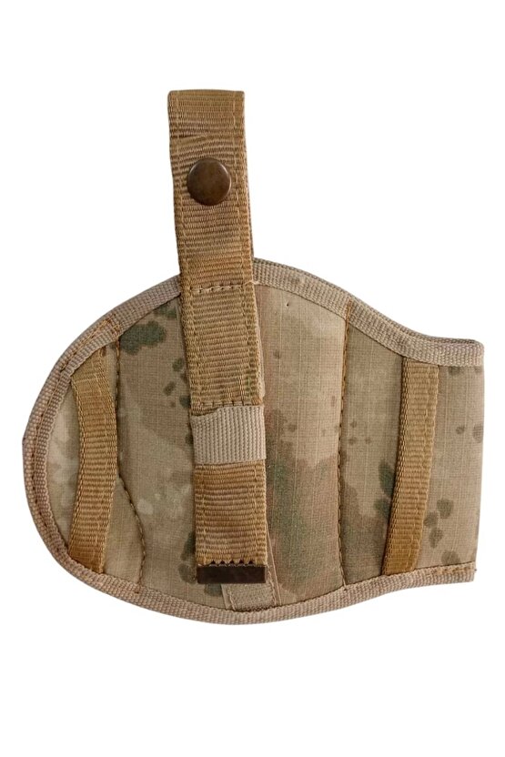 Sag El Jandarma Kamuflaj Renkli Yarim Kelebek impertex Silah Kilifi