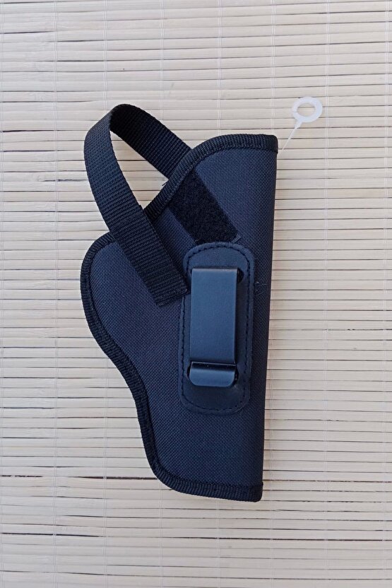 Sag El Siyah Renkli ic Dis Masali Tek Emniyetli impertex Silah Kilifi
