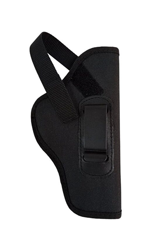 Sag El Siyah Renkli ic Dis Masali Tek Emniyetli impertex Silah Kilifi