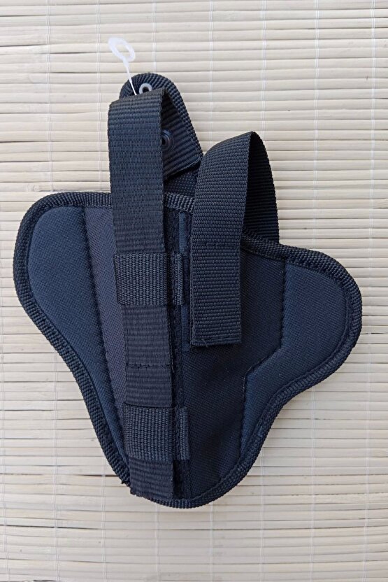 Sol El Siyah Renkli Cift Emniyetli Tam Kelebek impertex Silah Kilifi