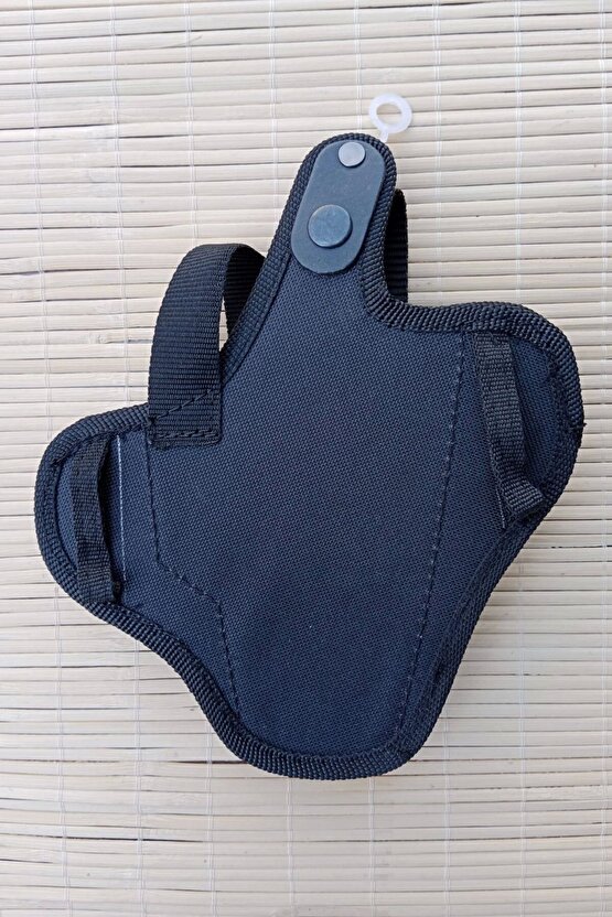 Sol El Siyah Renkli Cift Emniyetli Tam Kelebek impertex Silah Kilifi