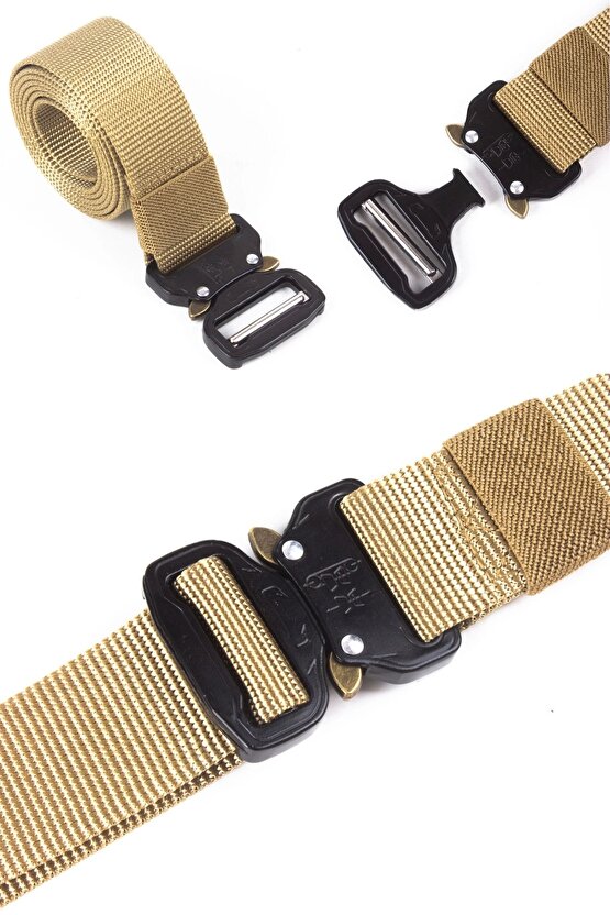 5.11 Tactical Metal Tokali Kum Renkli Taktik Kobra Kemer Palaska