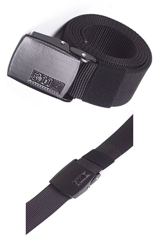 5.11 Tactical Metal Tokali Siyah Renkli Palaska Kaliteli Taktik Kemer