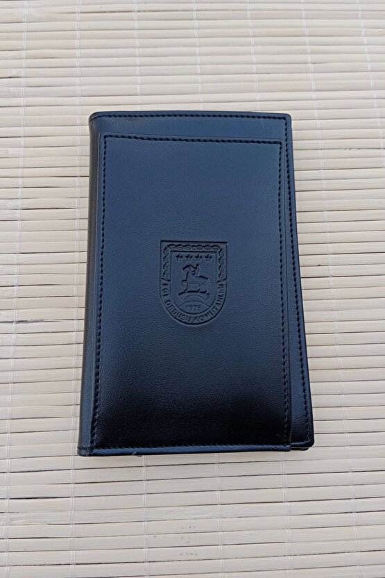 Ege Ordusu Komutanligi Amblemli Soguk Baskili Hakiki Deri Bloknot