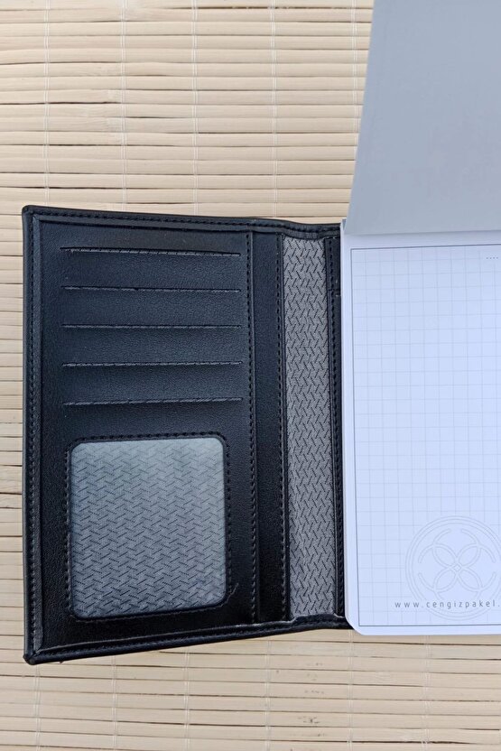 Jandarma Yazili Amblemli Soguk Baskili Hakiki Deri Bloknot