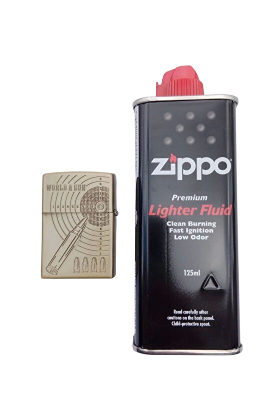 AK-47 Tufekli asker kabartmali premium zippo Cakmak